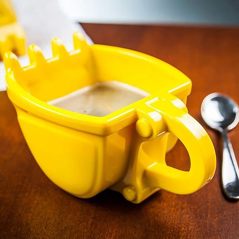 Gardening Tools Sale - ที่เขี่ยบุหรี่รูป3D สุดสร้างสรรค์1ชิ้นแก้วกาแฟคาเฟ่พร้อมช้อนตักจอบสำหรับตักที่ใส่เค้กที่ใส่ชา