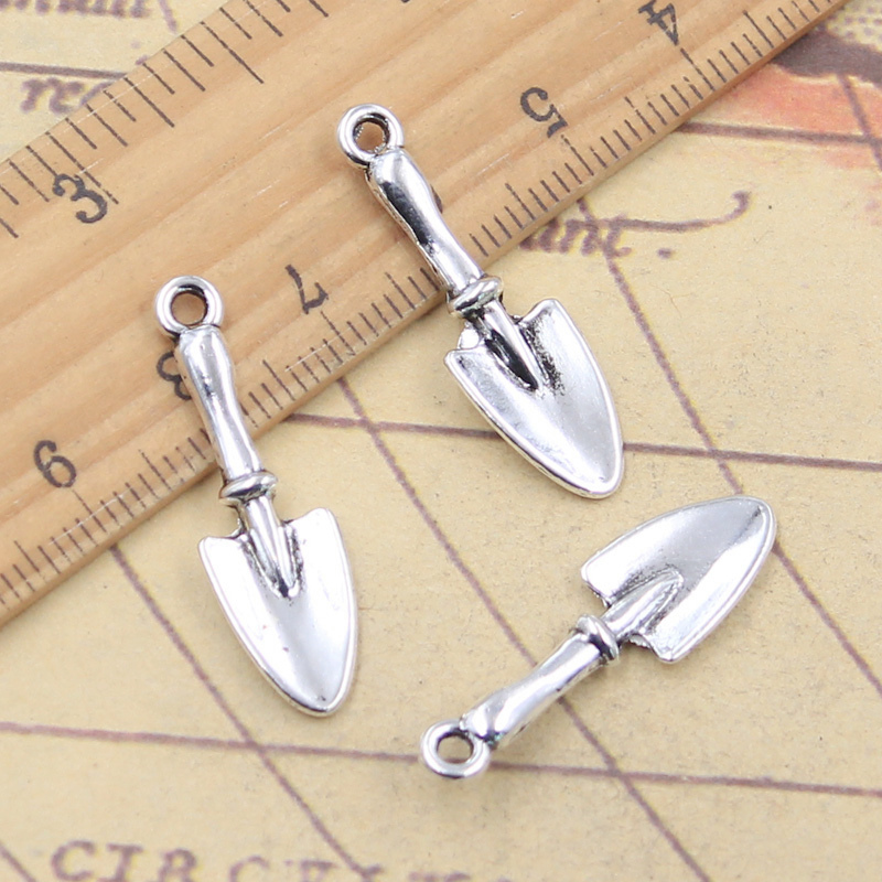 Gardening Tools Sale - จี้รูปพลั่ว 20 ชิ้น ขนาด 30x9 มม.