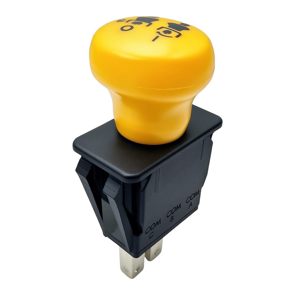 Gardening Tools Yellow - สวิตช์ PTO สีดำเหลือง รุ่น 430-027 อะไหล่เครื่องยนต์พลาสติก