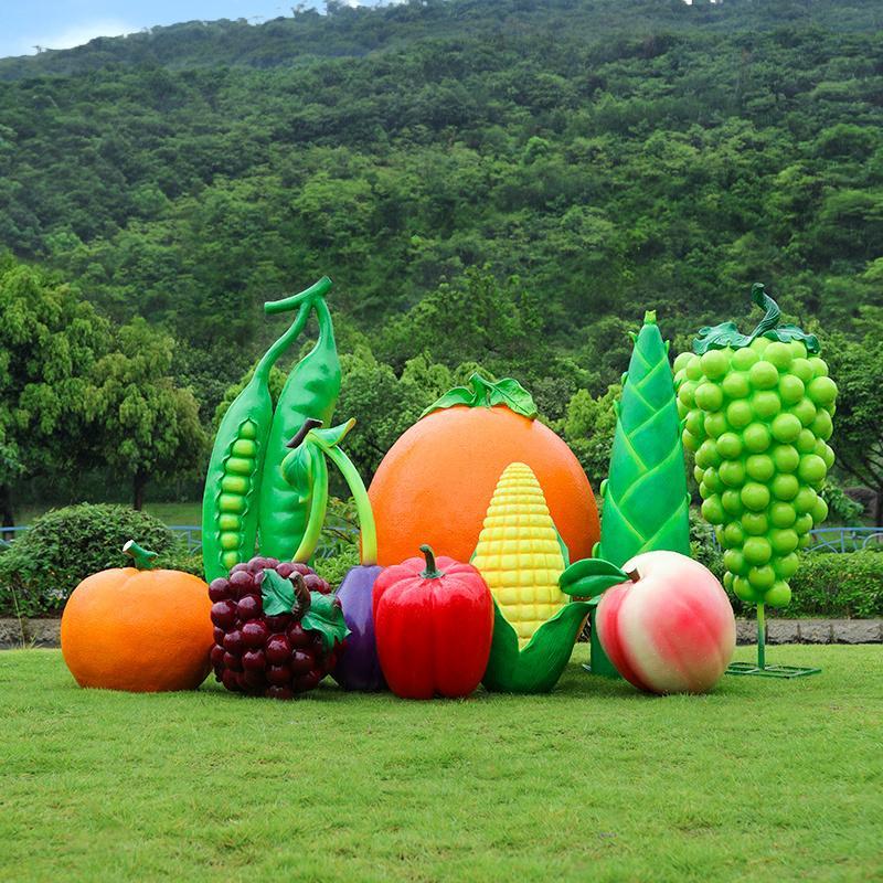 Gardening Tools Revit - ของตกแต่งผลไม้และผัก การฟื้นฟูชนบท ของตกแต่งภูมิทัศน์ สวนปลูกผลไม้กลางแจ้ง การจำลองการเก็บเกี่ยวองุ่น