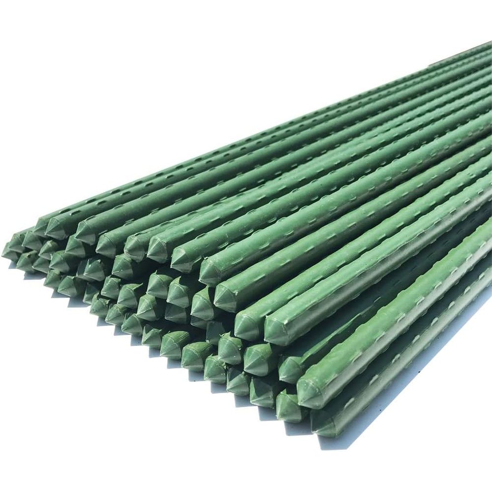 Plant Support Stake - เสาค้ำต้นมะเขือเทศขนาด 48 นิ้ว แข็งแรง จำนวน 50