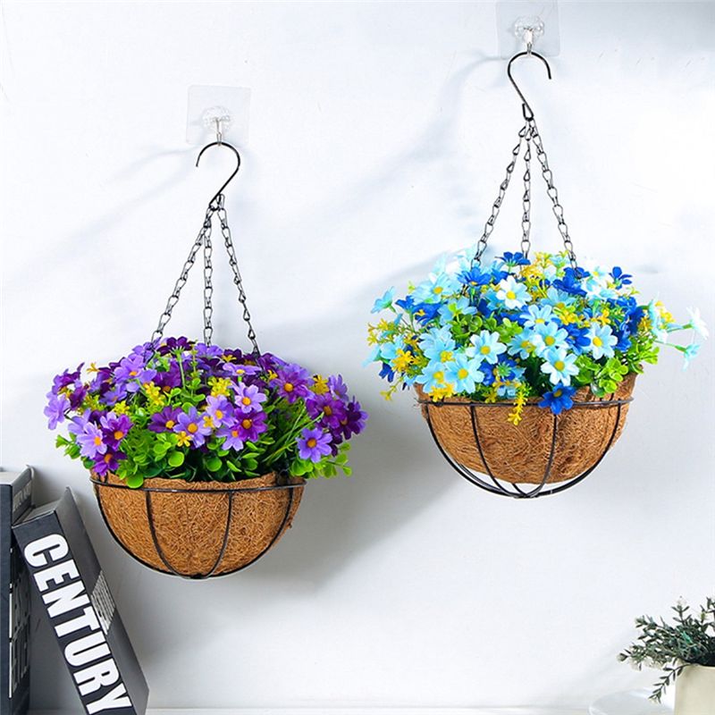 ดอกไม้ประดิษฐ์แบบแขวนในตะกร้าส - Gardening Tools Yellow บทวิจารณ์และราคา