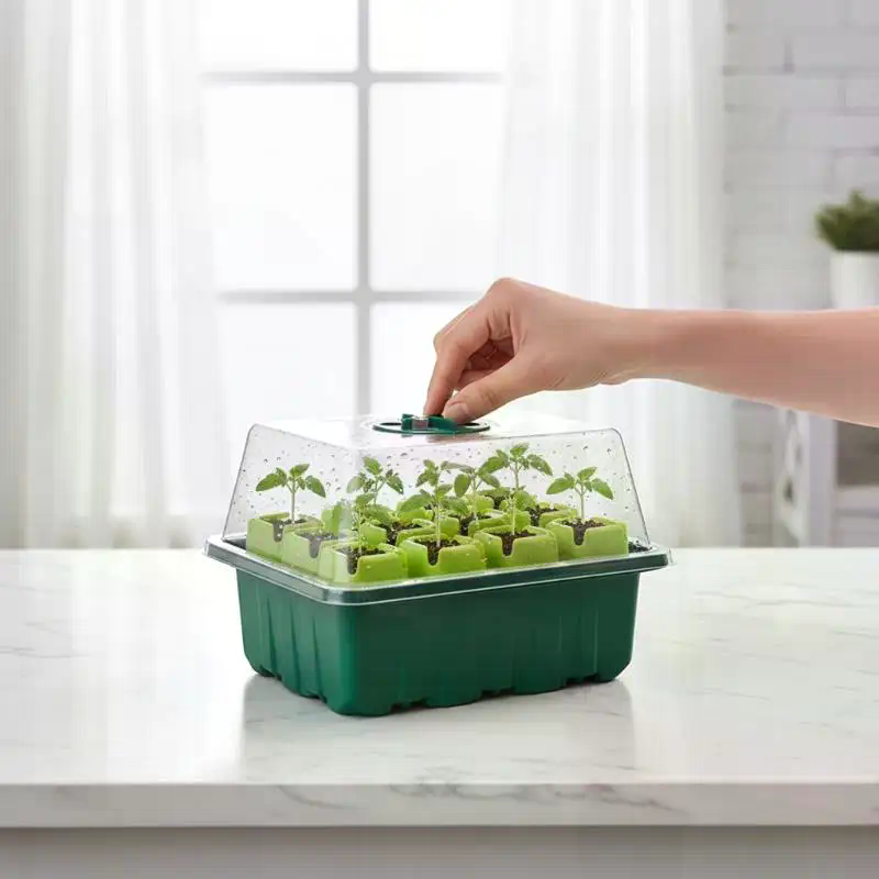 ชุดถาดเพาะเมล็ดพร้อมโดมควบคุมค - Propagation Tray Dome บทวิจารณ์และราคา