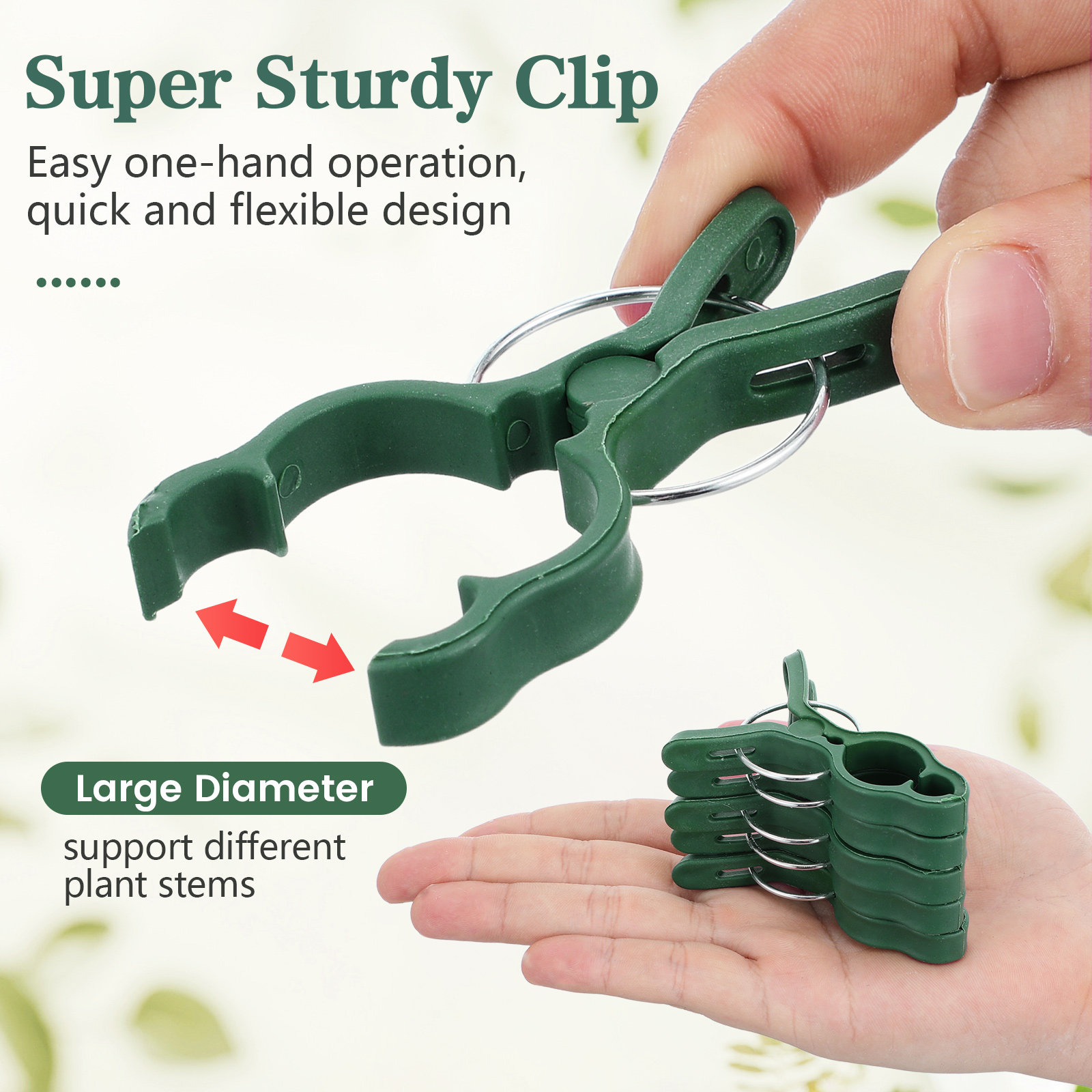 อุปกรณ์ตกแต่งสวน 50 ชิ้น และอุ - Plant Support Stake บทวิจารณ์และราคา