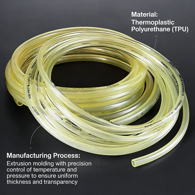 ท่อเชื้อเพลิง TPU กันน้ำมัน ทน - Gardening Tools Yellow บทวิจารณ์และราคา