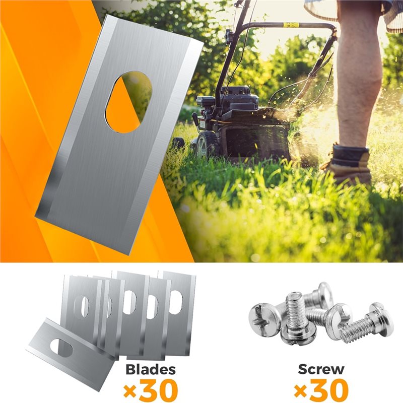 ขายร้อน-30 ชิ้นใบมีดตัดหญ้าสำห - Gardening Tools Sale บทวิจารณ์และราคา
