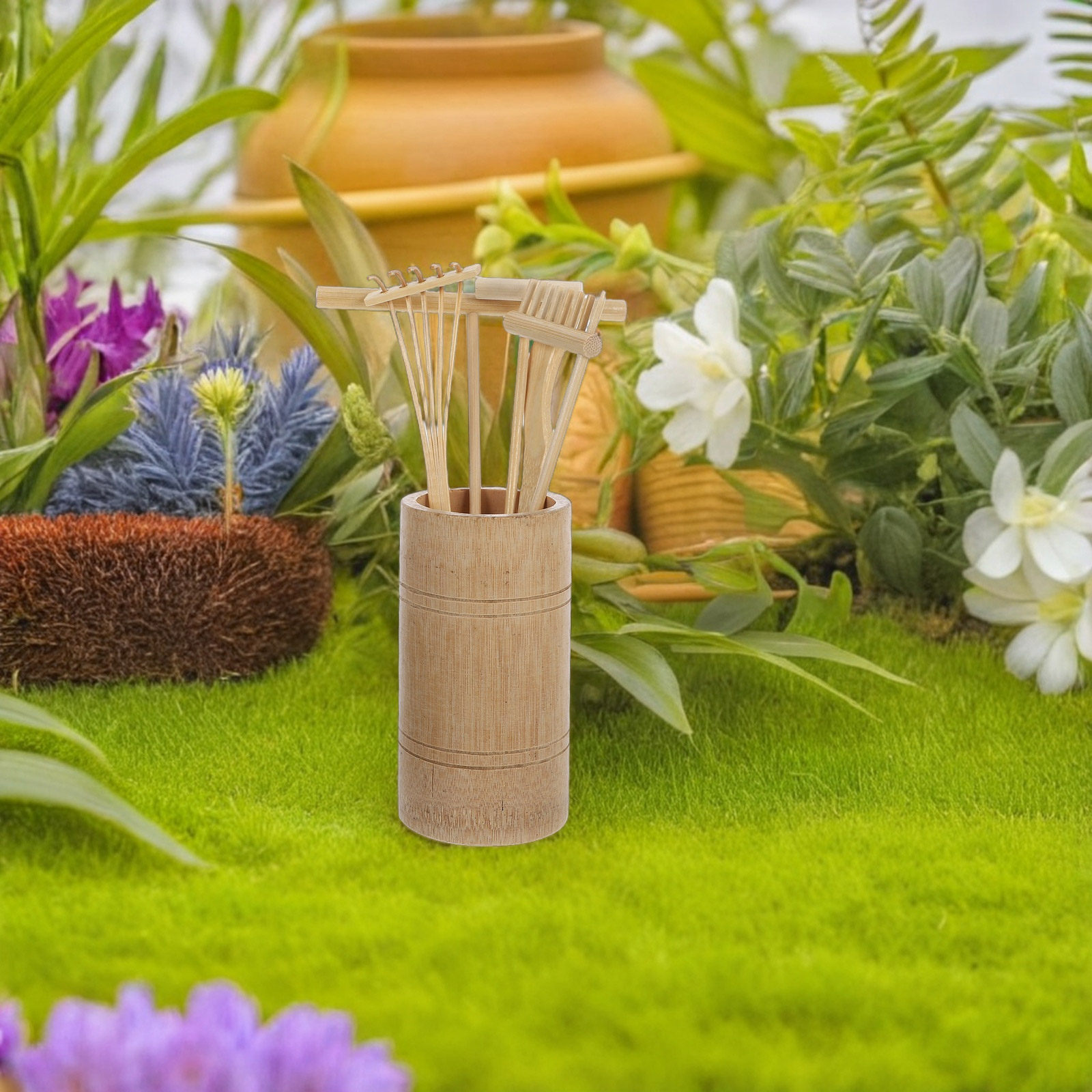 ชุดอุปกรณ์จัดสวนเซนญี่ปุ่น 1 ช - Gardening Tool Diy บทวิจารณ์และราคา