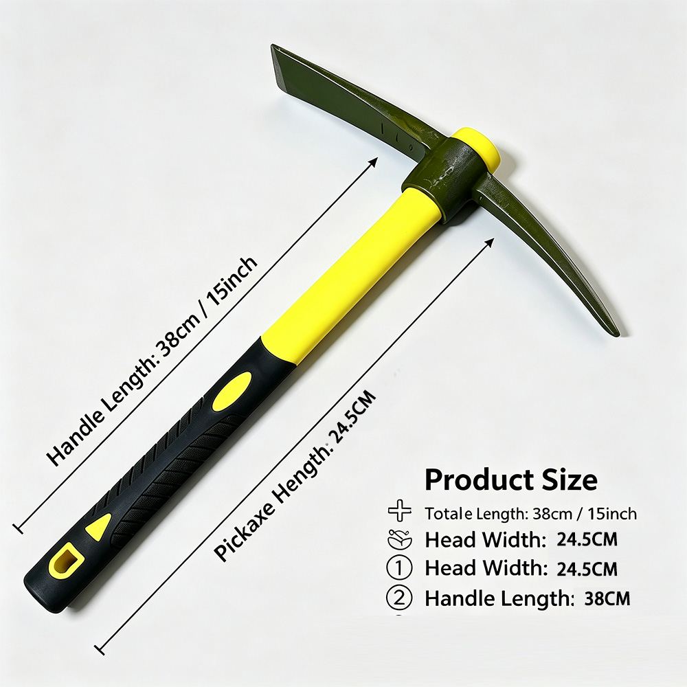 ชุดจอบพรวนดินขนาด 15 นิ้ว 1 ชิ - Gardening Tools Yellow บทวิจารณ์และราคา