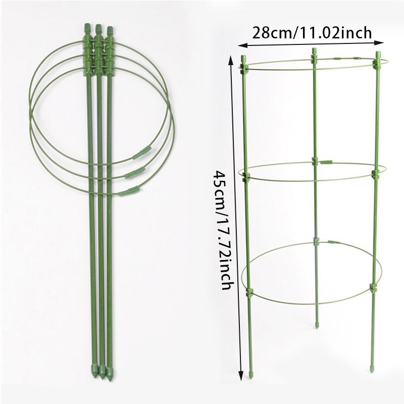 ชุดอุปกรณ์พยุงต้นไม้ 3 ชั้น 1/ - Plant Support Stake บทวิจารณ์และราคา