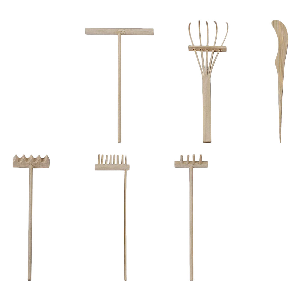 ชุดคราดไม้ไผ่ขนาดเล็กคุณภาพพรี - Gardening Tool Diy บทวิจารณ์และราคา
