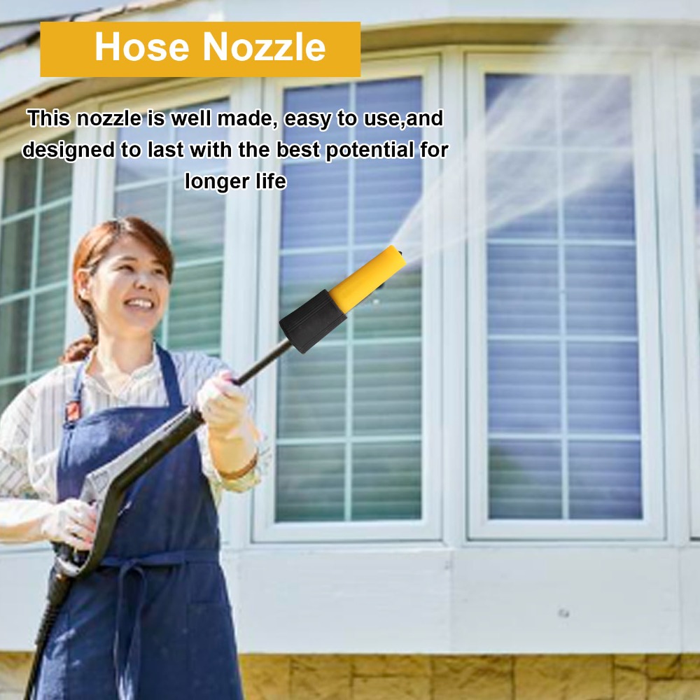 หัวฉีดสายยางแรงดันสูงพลาสติก 5 - Gardening Tools Yellow บทวิจารณ์และราคา