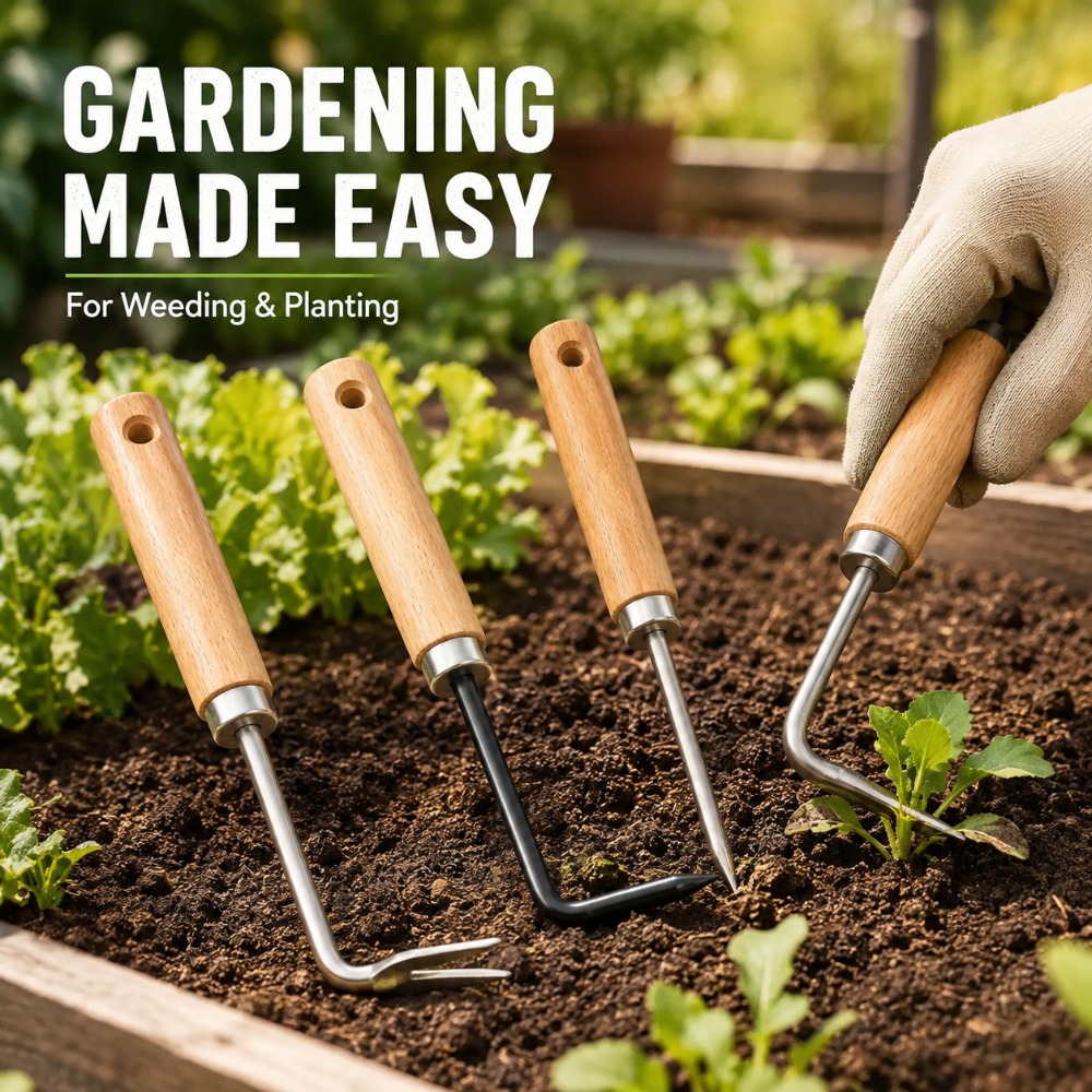 เครื่องมือดึงรากและกำจัดวัชพืช - Gardening Tools To Remove Weeds บทวิจารณ์และราคา