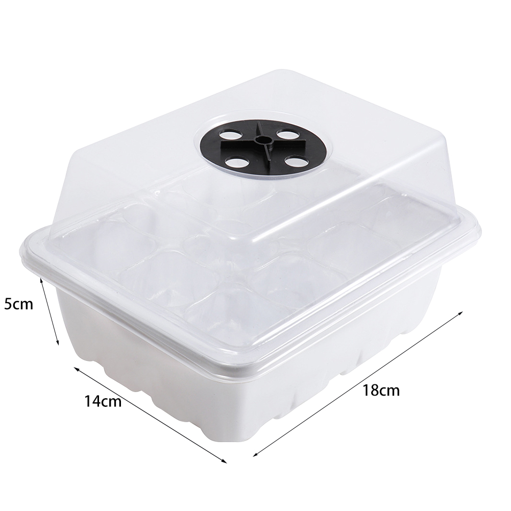 ถาดเพาะเมล็ด 12 หลุม พร้อมโดมค - Propagation Tray Dome บทวิจารณ์และราคา