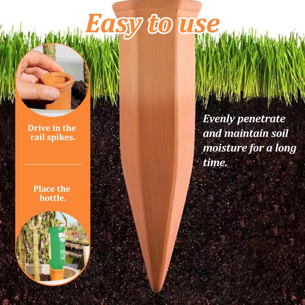 อุปกรณ์รดน้ำอัตโนมัติแบบดินเผา - Plant Support Stake บทวิจารณ์และราคา