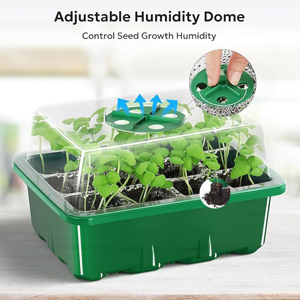 ชุดเพาะเมล็ด 10 ชิ้น/ชุด ชุดเร - Propagation Tray Dome บทวิจารณ์และราคา