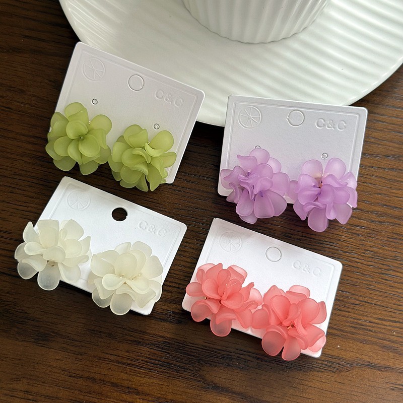 ต่างหูเข็มเงิน925ต่างหูดอกไม้ส - Plant Support Stake บทวิจารณ์และราคา