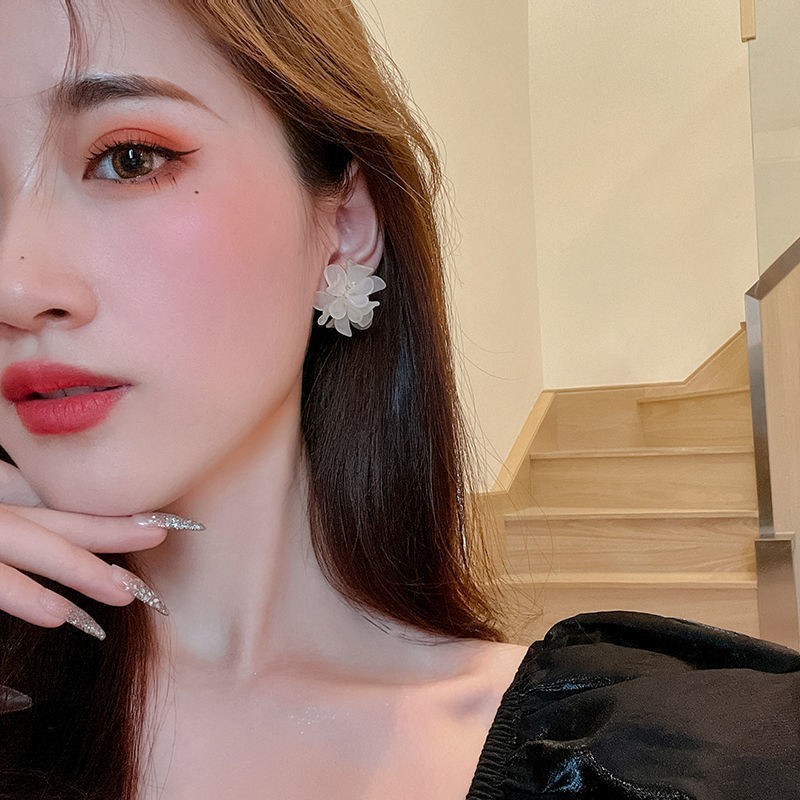 ต่างหูเข็มเงิน925ต่างหูดอกไม้ส - Plant Support Stake บทวิจารณ์และราคา