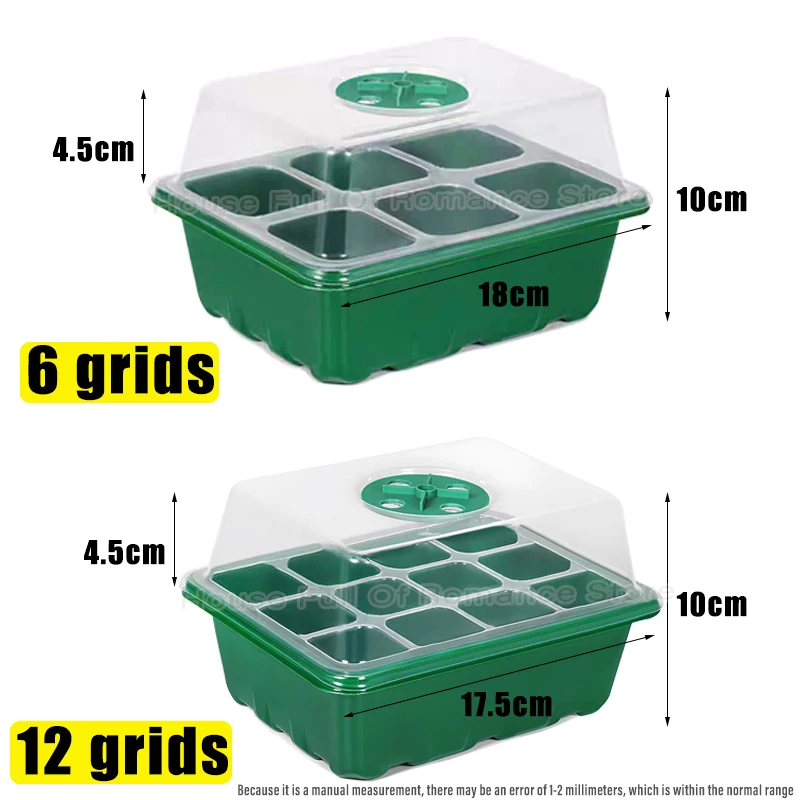 ชุดเริ่มต้นเพาะเมล็ดพร้อมถาดเพ - Propagation Tray Dome บทวิจารณ์และราคา